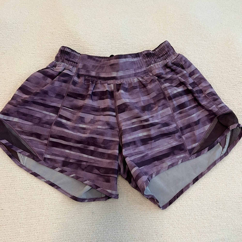 Lulu purple hotti hot shorts